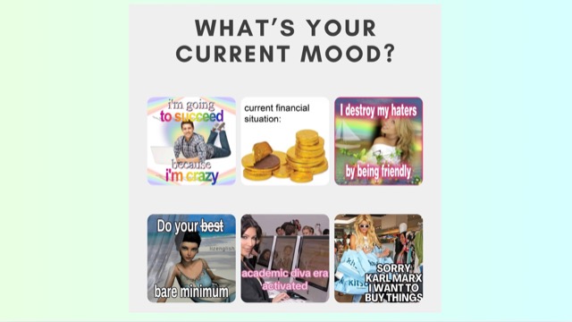 Дошка What's your current mood